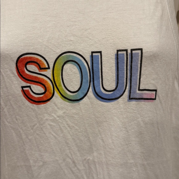 SOULCYCLE White Racerback Muscle Tank Top. Sz Small - Picture 4 of 7